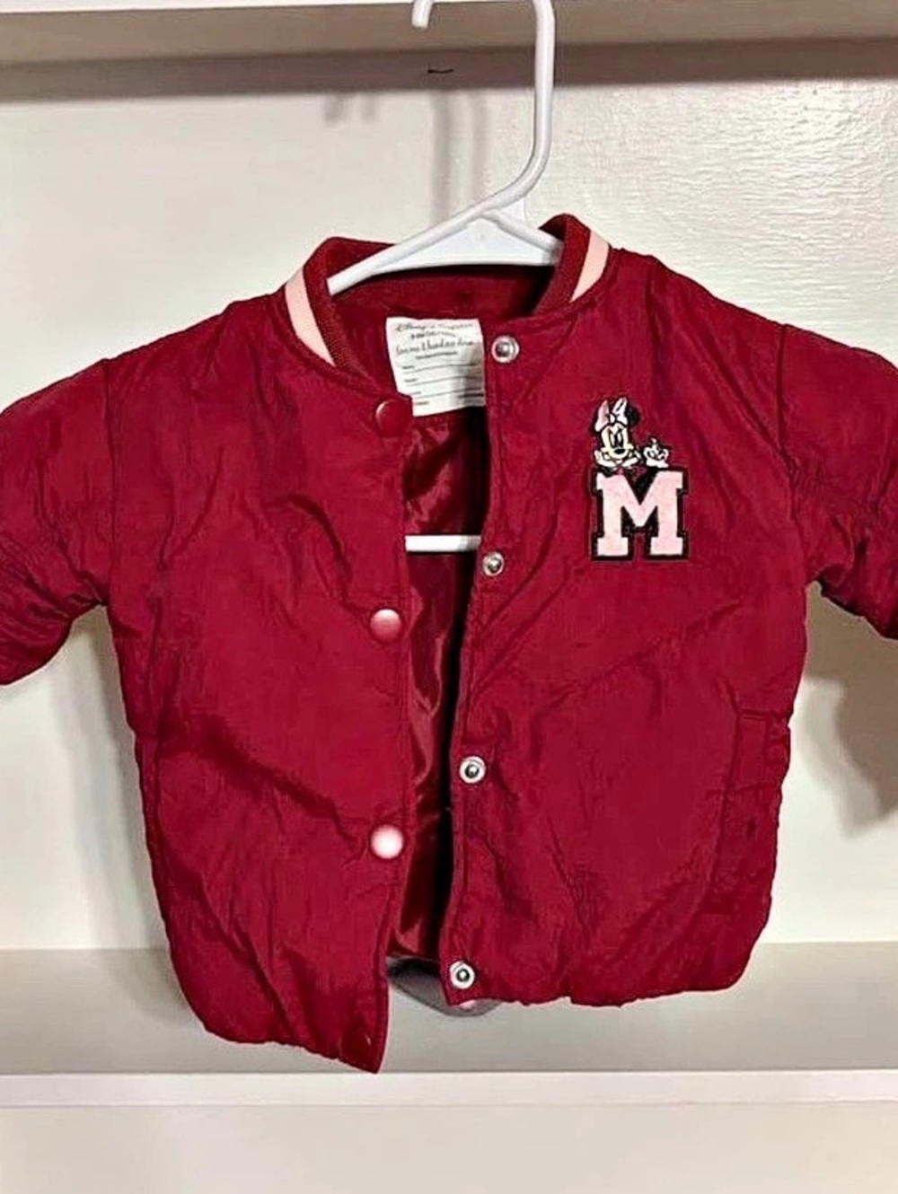 Disney at Primark Minnie Mouse Bomber Jacket 6-9 Months